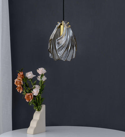 Mini Shell Pendant Light – Glass Coastal Design