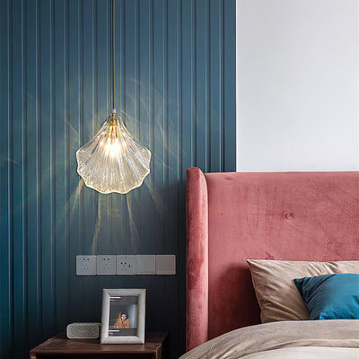 Mini Shell Pendant Light – Glass Coastal Design