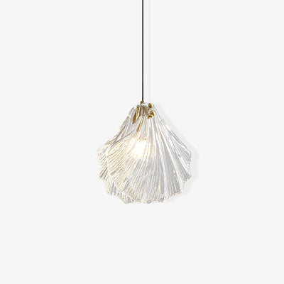 Mini Shell Pendant Light – Glass Coastal Design