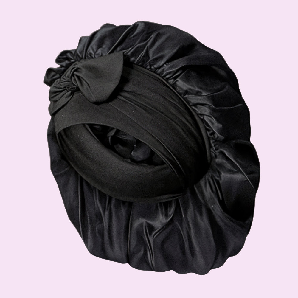 Silk Night Cap – Hair Protection & Frizz Control