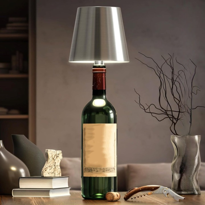 Rechargeable Touch Control Bottle Lamp LED