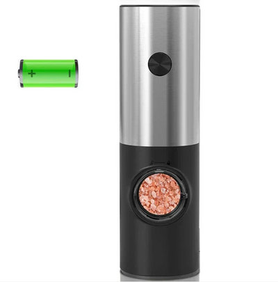 GrindPro – Electric Pepper & Salt Grinder with LED