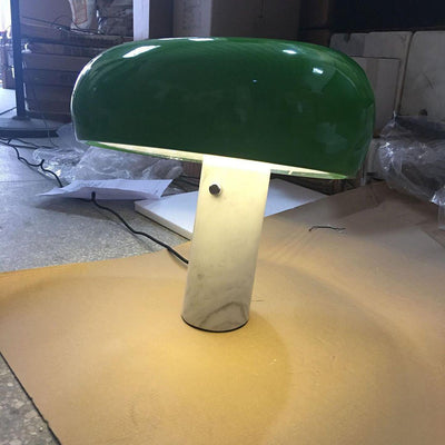 Art Marble Table Lamp with Italian Carrara Base