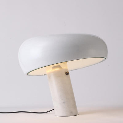 Art Marble Table Lamp with Italian Carrara Base