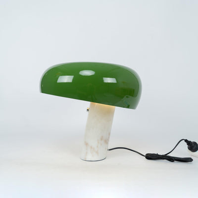 Art Marble Table Lamp with Italian Carrara Base