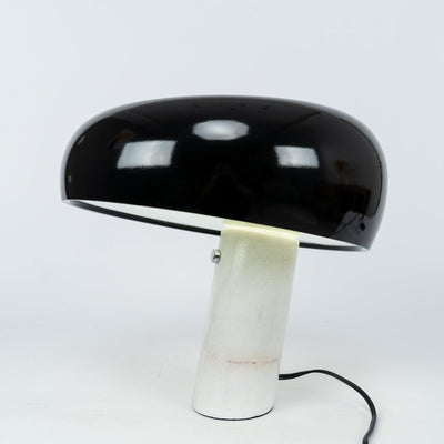 Art Marble Table Lamp with Italian Carrara Base