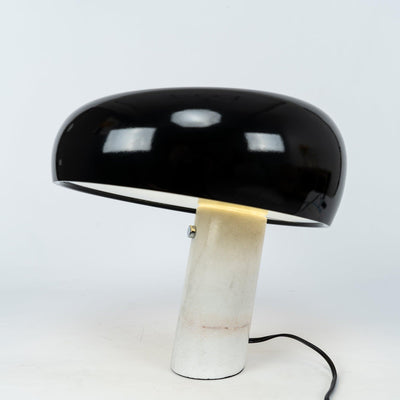 Art Marble Table Lamp with Italian Carrara Base