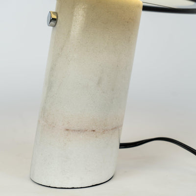 Art Marble Table Lamp with Italian Carrara Base