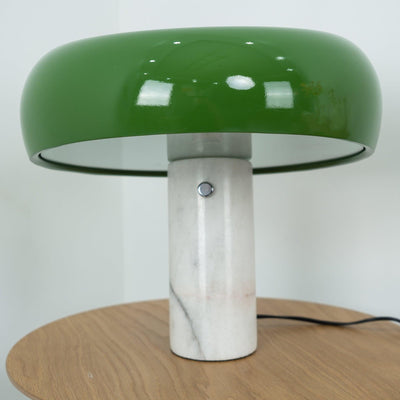 Art Marble Table Lamp with Italian Carrara Base