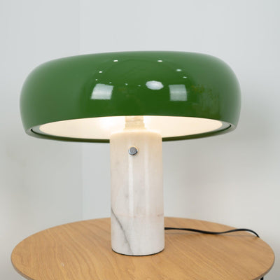 Art Marble Table Lamp with Italian Carrara Base