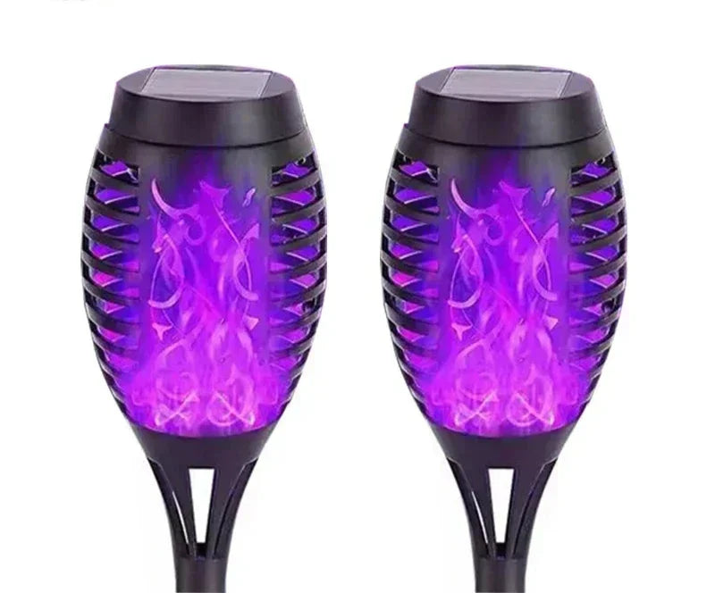 Solar-Powered Waterproof Santa Garden Lights