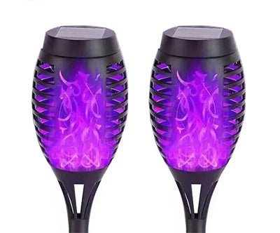 Solar-Powered Waterproof Santa Garden Lights