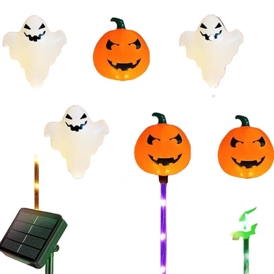 Solar-Powered Waterproof Santa Garden Lights