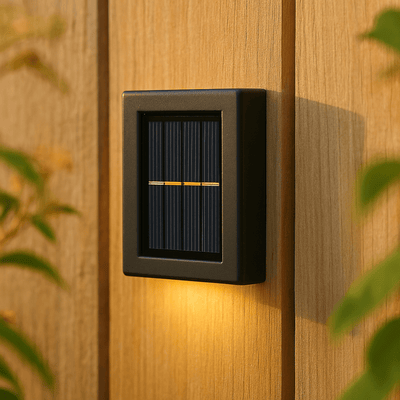 Solar Powered LED Outdoor Wall Lights – IP65 Weatherproof