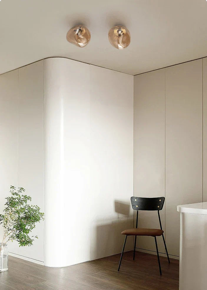 Space Glass Wall Lamp for Modern Elegant Interiors