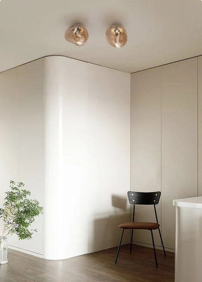 Space Glass Wall Lamp for Modern Elegant Interiors