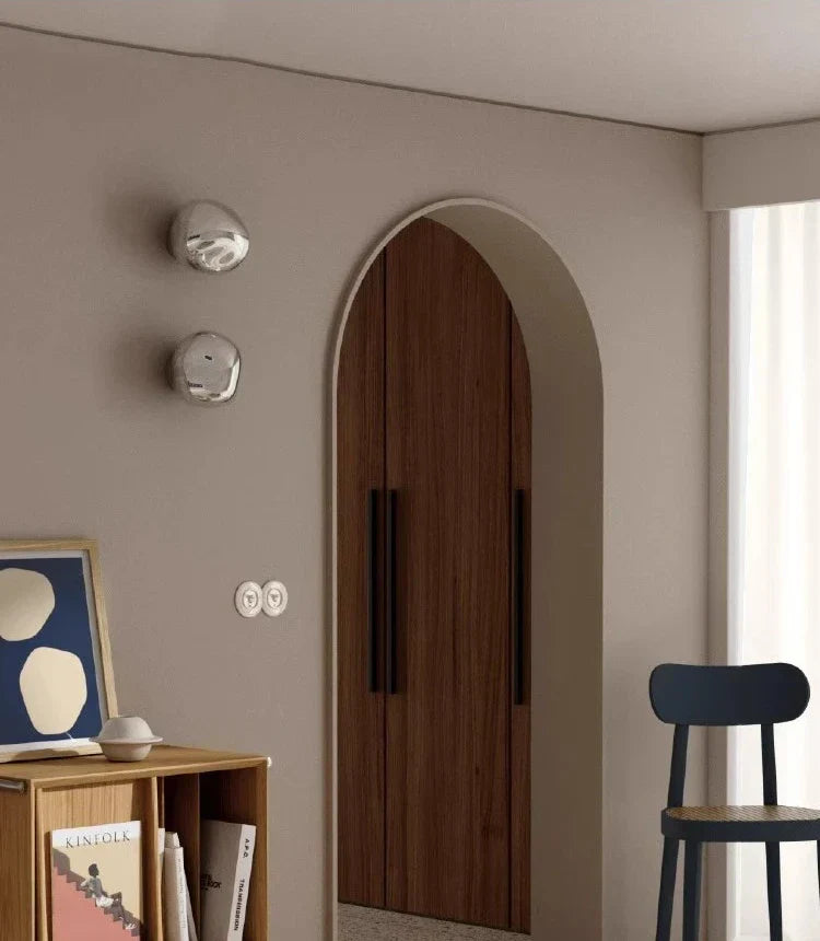 Space Glass Wall Lamp for Modern Elegant Interiors