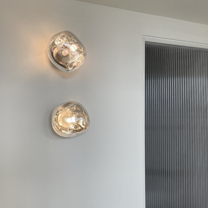 Space Glass Wall Lamp for Modern Elegant Interiors