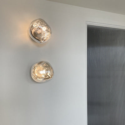 Space Glass Wall Lamp for Modern Elegant Interiors