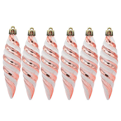 Spiral Hanging Christmas Ball Ornament Pendant