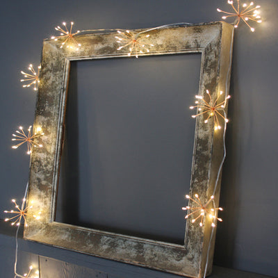 Copper Starburst Fairy String Lights Indoor Outdoor