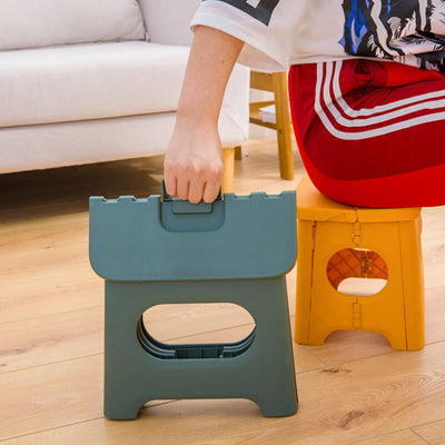 Foldable Step Stool with Handle for Adults and Kids