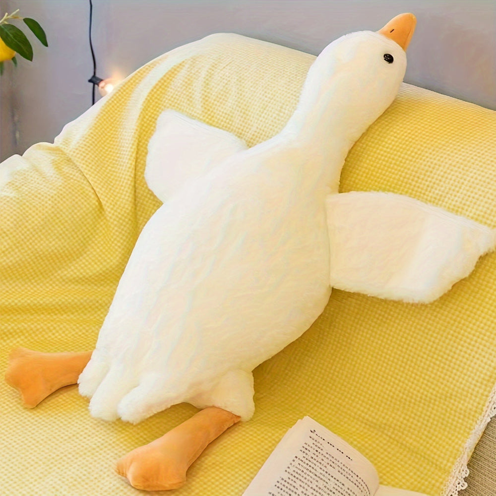 Soft Plush Duck Cuddle Mat for Kids