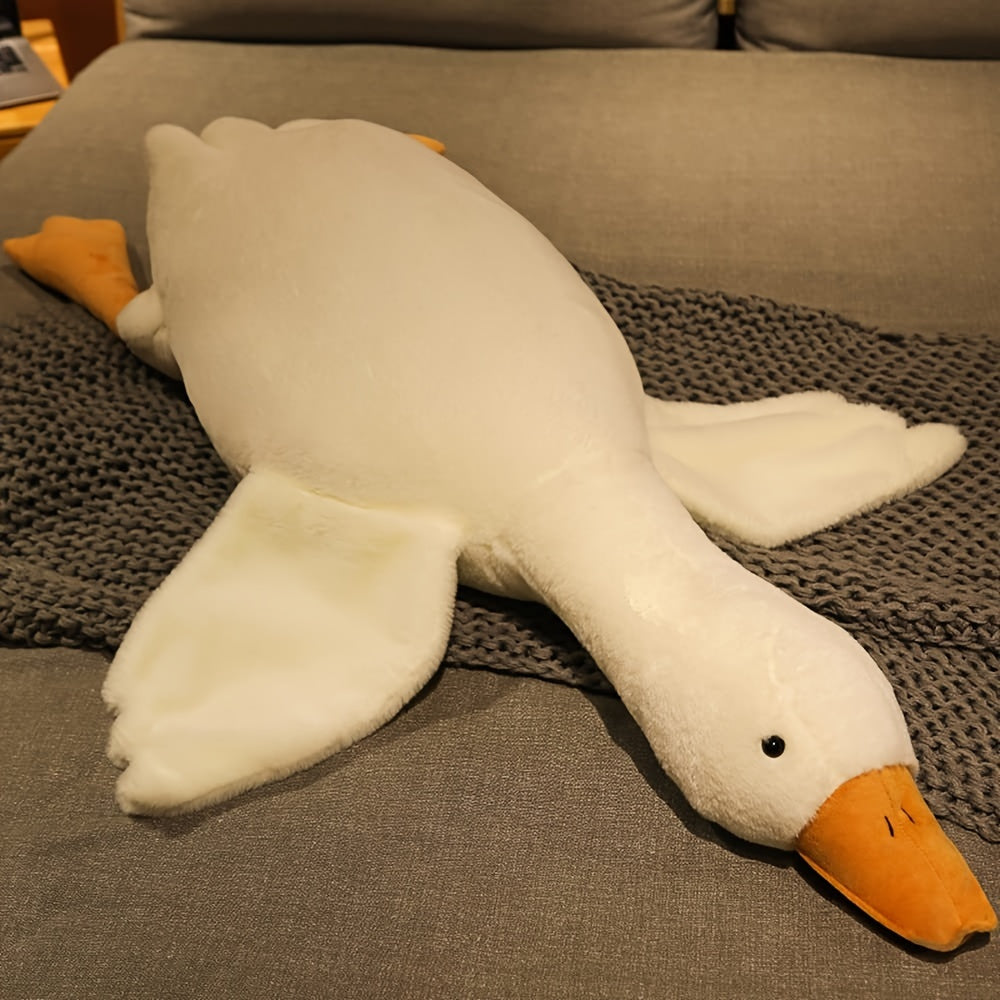 Soft Plush Duck Cuddle Mat for Kids