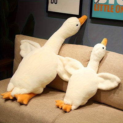 Soft Plush Duck Cuddle Mat for Kids