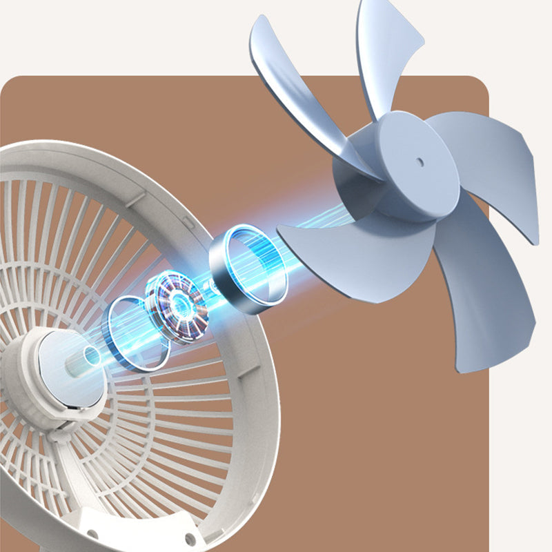 Portable Rechargeable Handheld Fan with Quiet Cooling