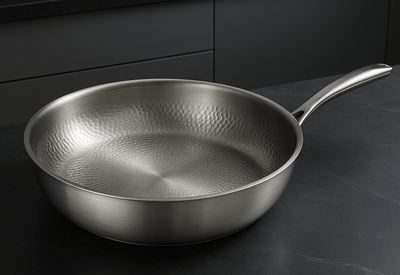 Titan Premium Titanium Non-Coated Pan for All Hobs