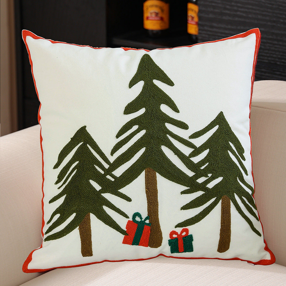 Christmas Snowflake Decorative Pillowcase 45x45 cm