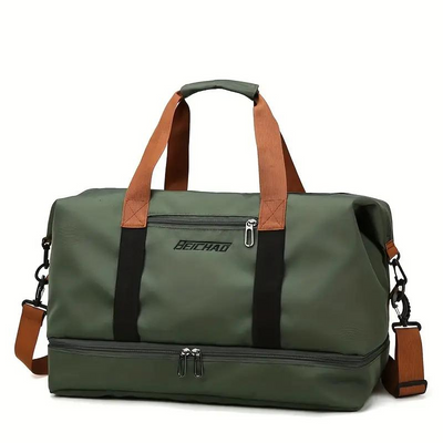 Reane Women’s Travel Tote Bag with Shoulder Strap and Compartments