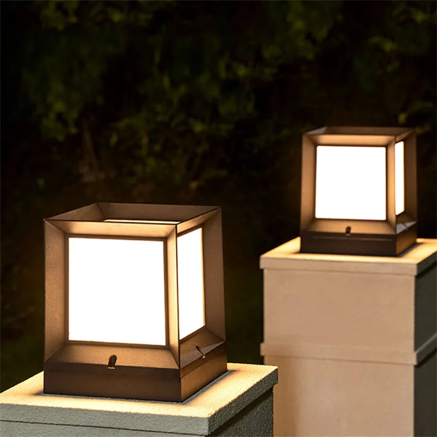 GateLume – Outdoor Pillar Lamp for Entrance Lighting