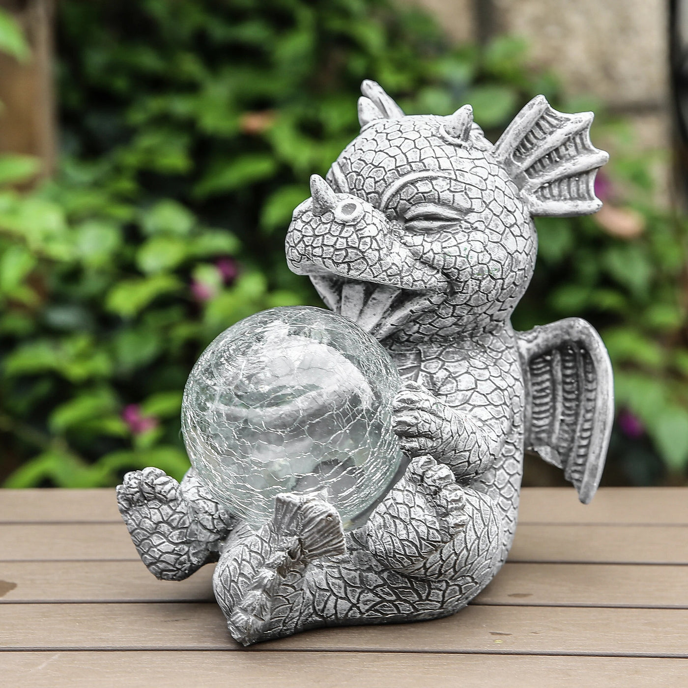 LED Dragon Shaped Table Lamp Rechargeable