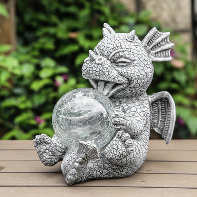 LED Dragon Shaped Table Lamp Rechargeable