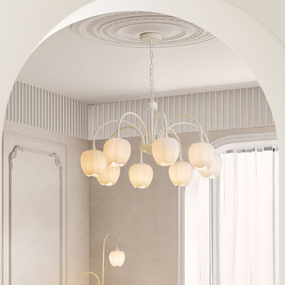 Tulip Matcha LED Chandelier Light Fixture