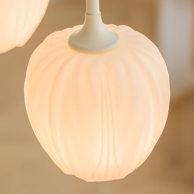 Tulip Matcha LED Chandelier Light Fixture