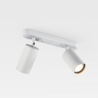 TwinGlow Rotating Ceiling Lamp – Adjustable 2-Head Modern Spotlight