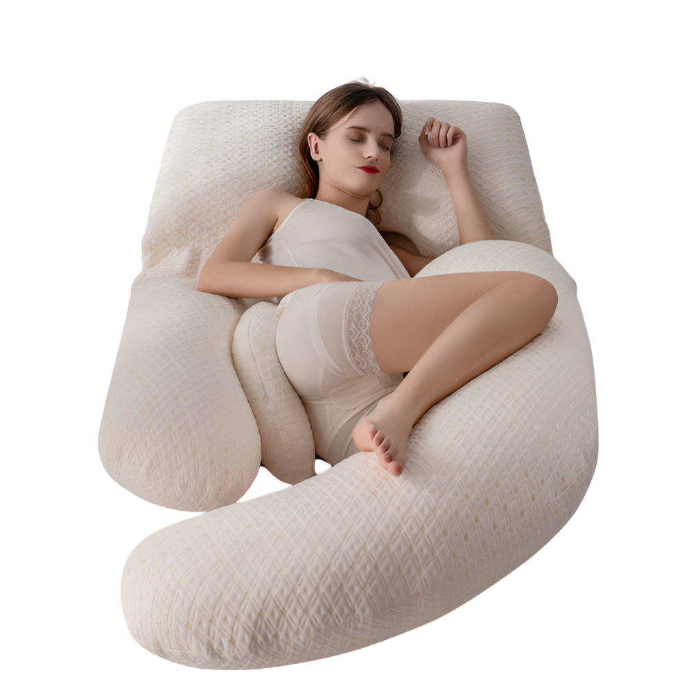 U-Shaped Pregnancy Pillow for Full Body Support