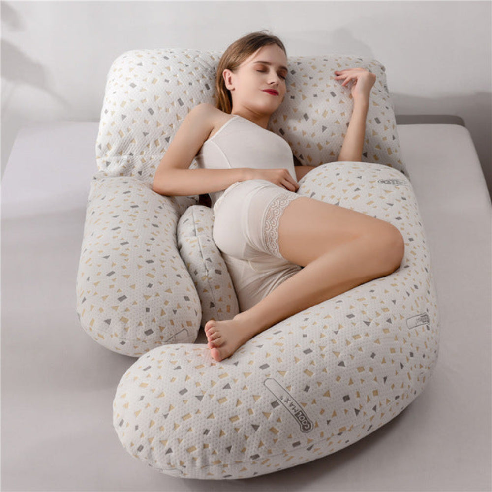 U-Shaped Pregnancy Pillow for Full Body Support