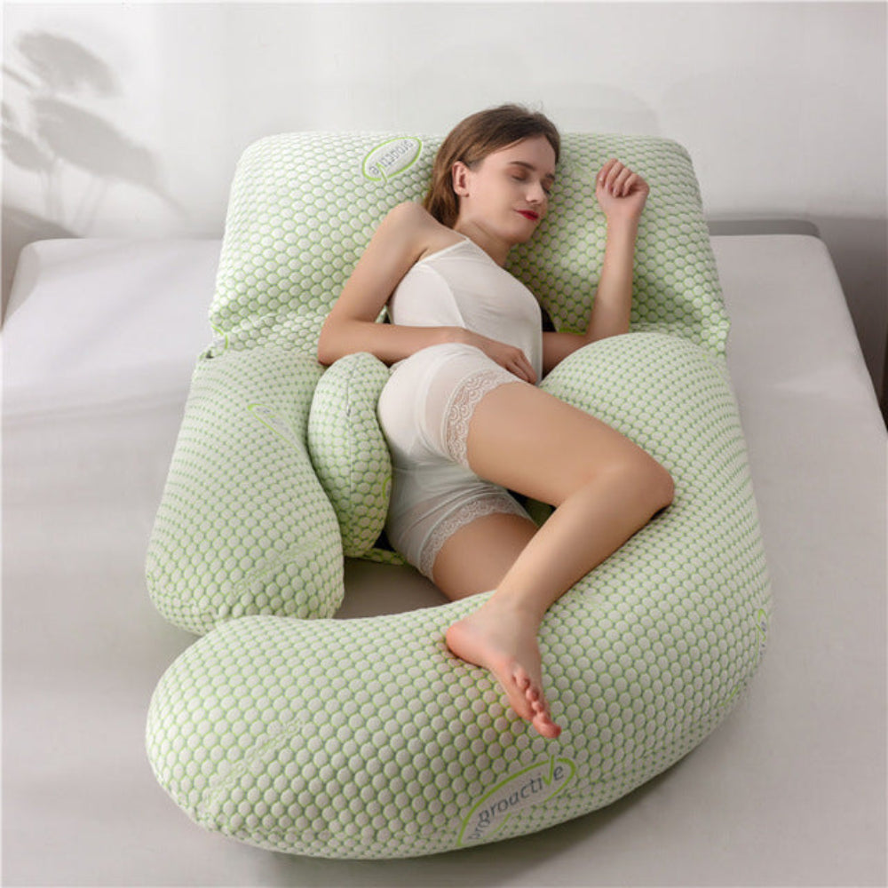 U-Shaped Pregnancy Pillow for Full Body Support