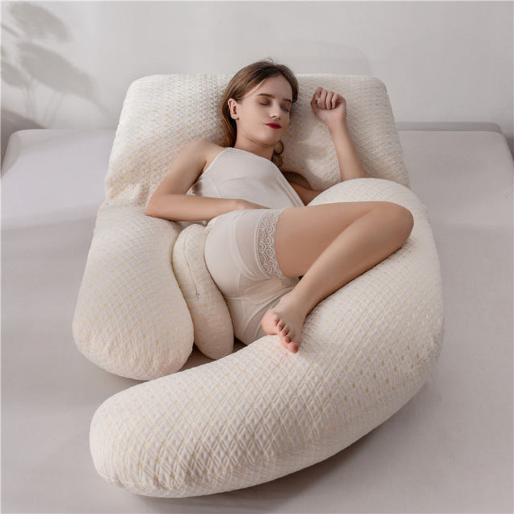 U-Shaped Pregnancy Pillow for Full Body Support