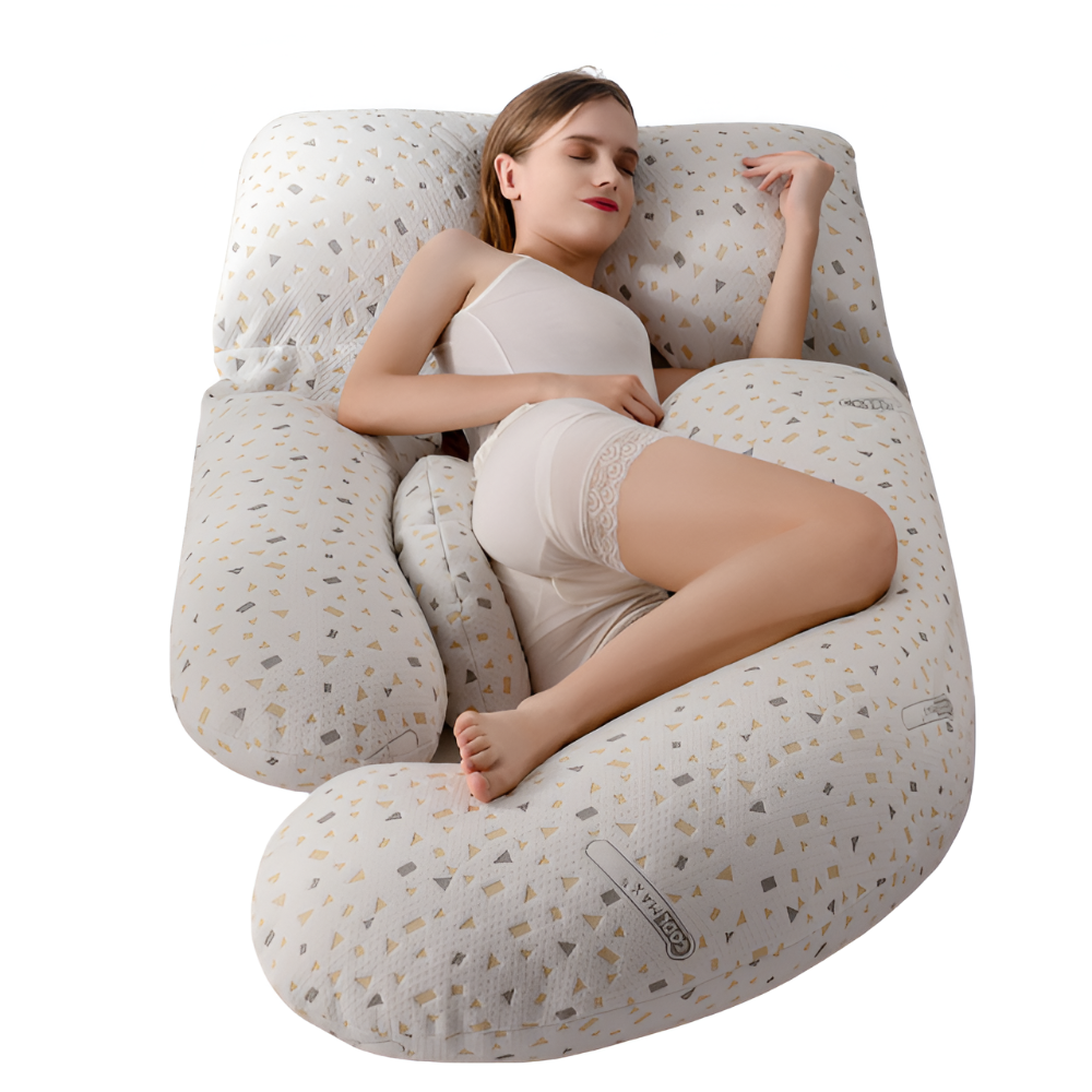 U-Shaped Pregnancy Pillow for Full Body Support
