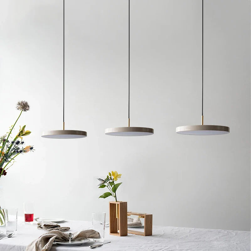 OrbitaGlow Modern UFO LED Pendant Light – Metal Fixture