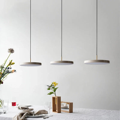 OrbitaGlow Modern UFO LED Pendant Light – Metal Fixture