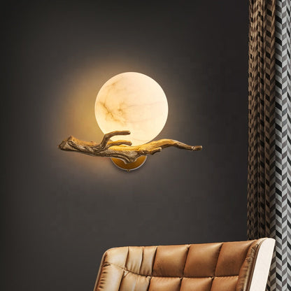 MarbleGlow - Contemporary Wall Lamp