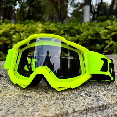 Unisex Motorcycle Goggles Anti-Fog Windproof Dust Protection