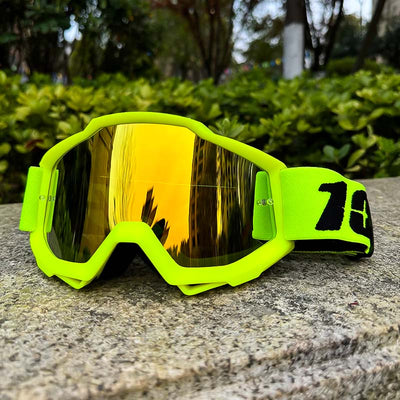 Unisex Motorcycle Goggles Anti-Fog Windproof Dust Protection