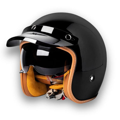 Veloce Heritage Unisex Motorcycle Helmet DOT ECE Certified
